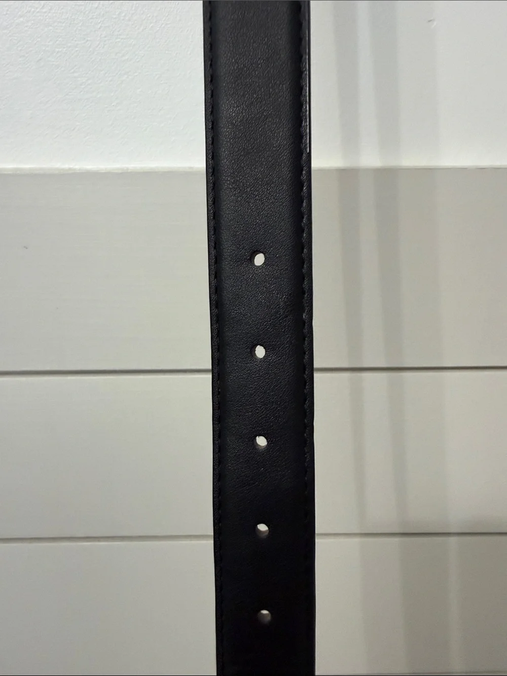 Classic Black Leather Belt